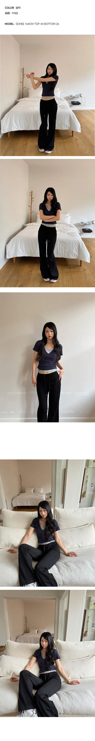 Cori Slim Pocket Bootcut Tracksuit