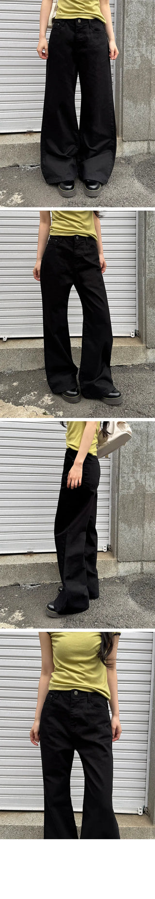 Coz Cotton Wide Bootcut Pants