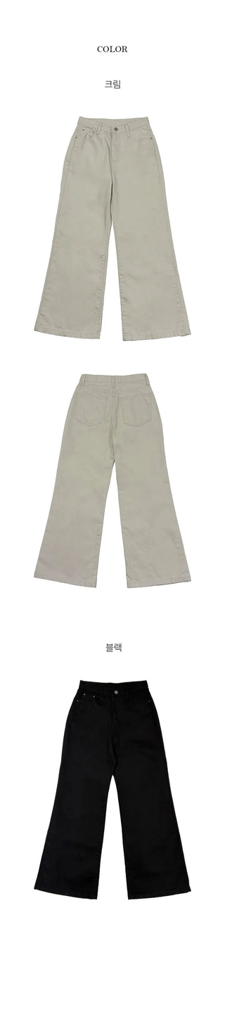 Coz Cotton Wide Bootcut Pants