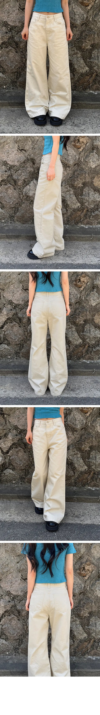 Coz Cotton Wide Bootcut Pants