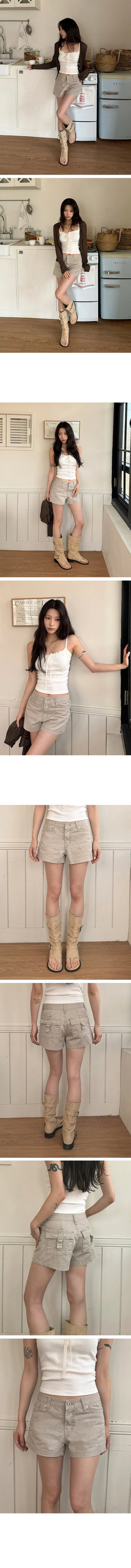 Chichi Pocket Vintage Shorts
