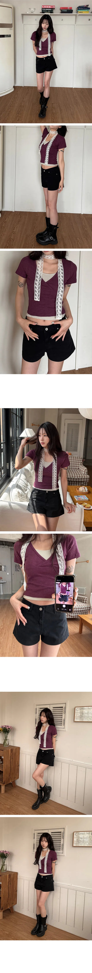 Chichi Pocket Vintage Shorts