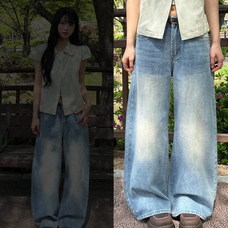 Hika Washed Wide Pants