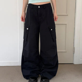 Dunny Knee Pintuck Cargo Pants