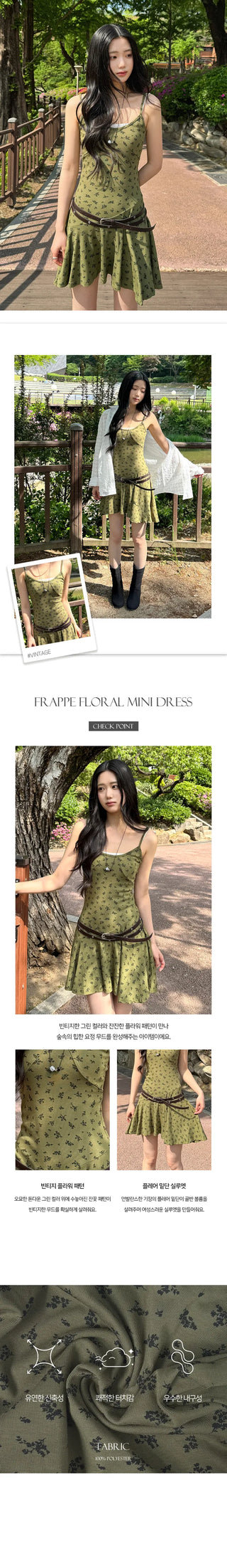 Frappe Floral Mini Dress