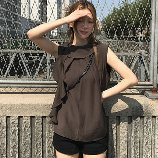 Arthur Scarf Sleeveless Blouse