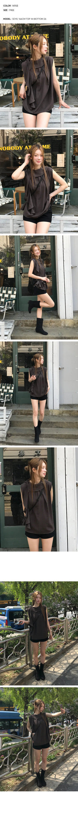 Arthur Scarf Sleeveless Blouse
