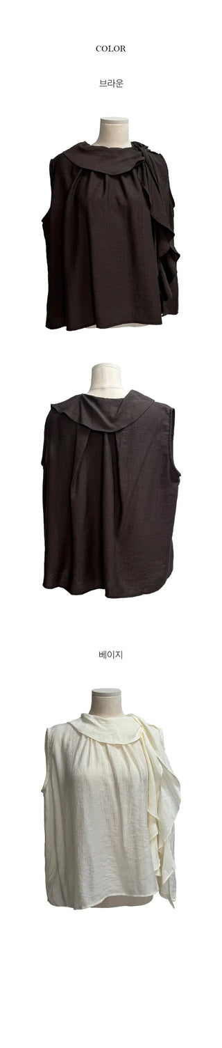 Arthur Scarf Sleeveless Blouse
