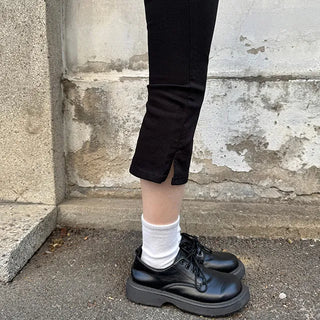 Obin Slim Slit Capri Pants