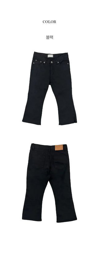 Obin Slim Slit Capri Pants