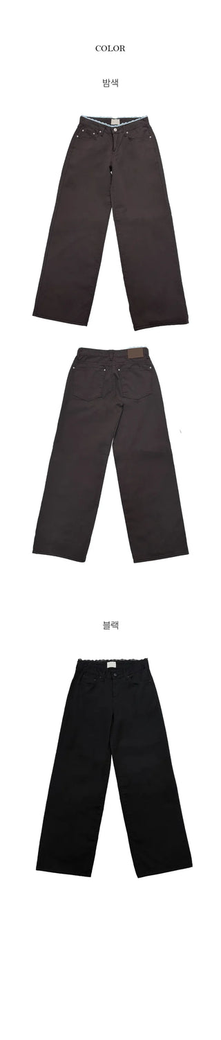 Pano Wide Cotton Pants