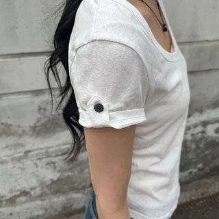 Roll-up Short Sleeve T-shirt