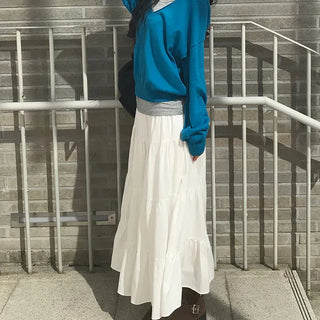 O'ts Tiered Long Skirt