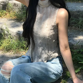 Si-e Twist Wrap Ribbon Blouse