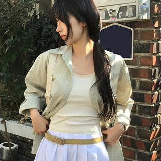 Rain Lace Point Sleeveless