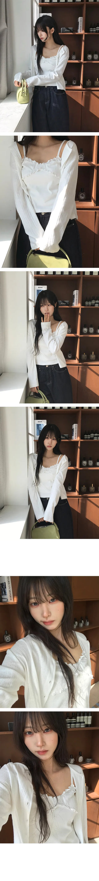 Nari Wavy Frill Sleeveless