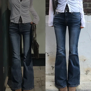 Rota Cat Washed Bootcut Pants