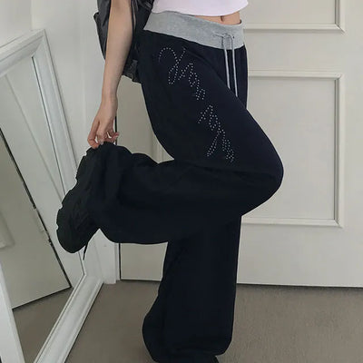 Yokko Lettering String Pants