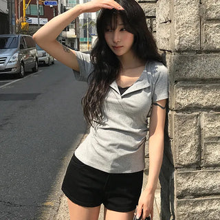 Netty Low Back Pocket Shorts