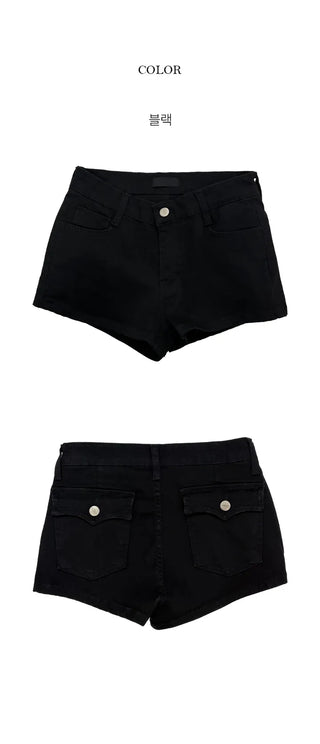 Netty Low Back Pocket Shorts