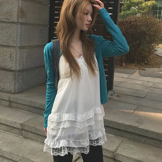 Slip Layered Lace Dress