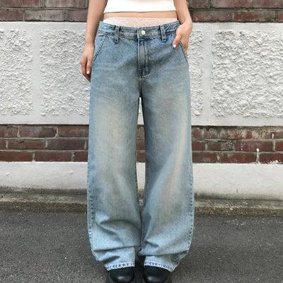 Only Side Rivet Denim Pants