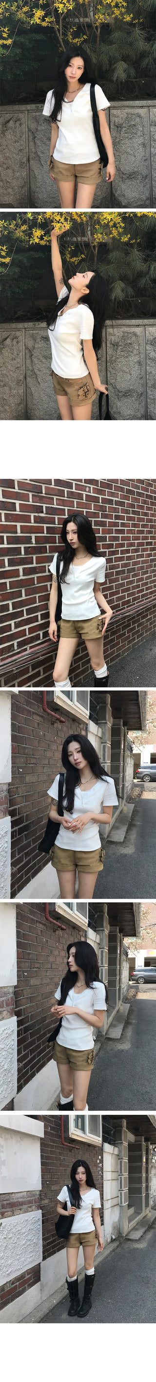 Nemo Vintage Buckle Shorts