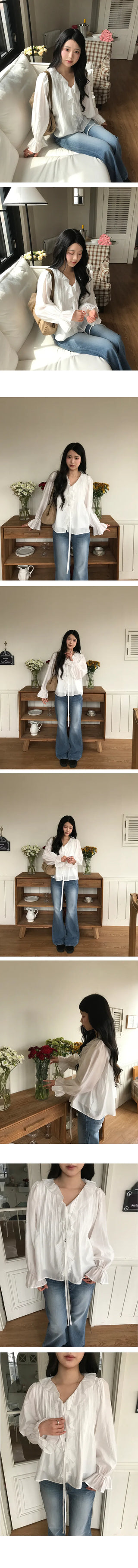 Ari Ruffle Chiffon Blouse