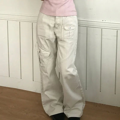 Ritz Cargo Cut-out Bootcut Pants