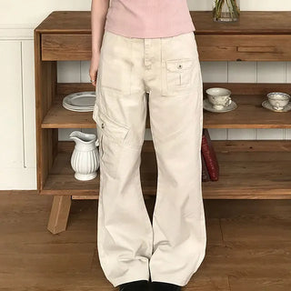 Ritz Cargo Cut-out Bootcut Pants