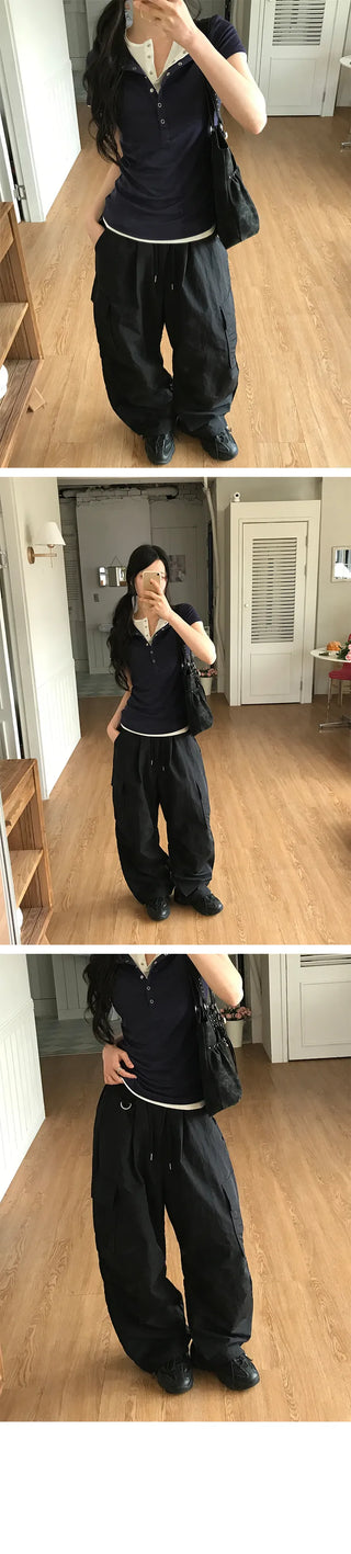 Gorpcore One-Pleat Nylon Cargo Pants