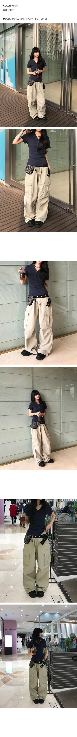Gorpcore One-Pleat Nylon Cargo Pants