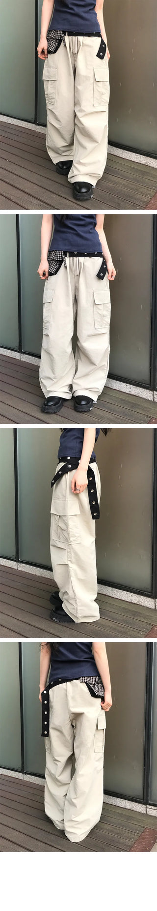 Gorpcore One-Pleat Nylon Cargo Pants