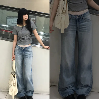Cats Vintage Washed Low Bootcut Pants