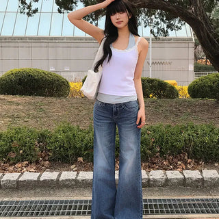 Guhi Lace Sleeveless Tank Top