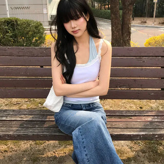 Guhi Lace Sleeveless Tank Top