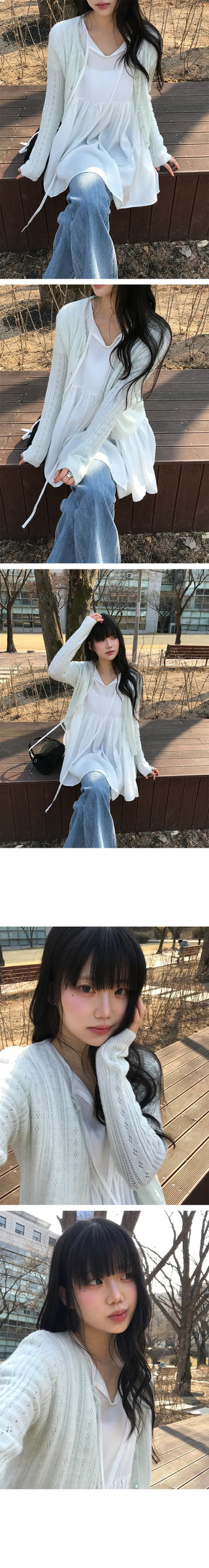 Sini Frill Delicate Cardigan