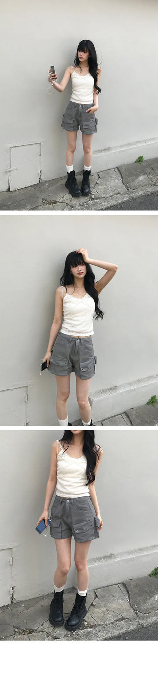Lee Double Cargo Pocket 3/4 Shorts