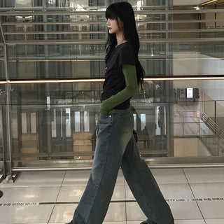 Hitz Washed Bootcut Pants