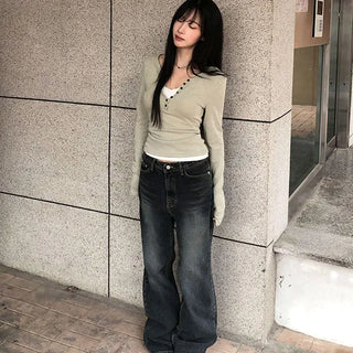 Hitz Washed Bootcut Pants