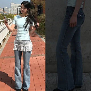 Kehan Pocket Slim Bootcut Pants