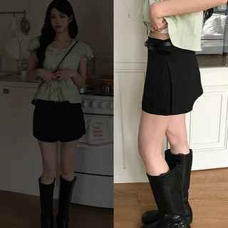 Tika Side Slit Skirt Pants
