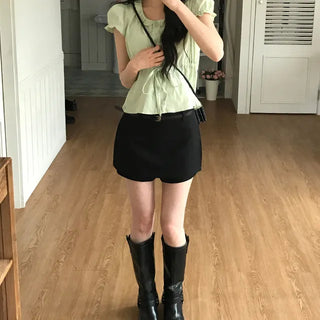 Tika Side Slit Skirt Pants