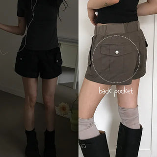 Nut Hem Roll-up Shorts