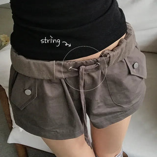 Nut Hem Roll-up Shorts