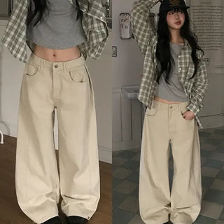 Hiro Side Snap Wide Cotton Pintuck Pants