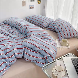 Nordic Stripe Bedding Set
