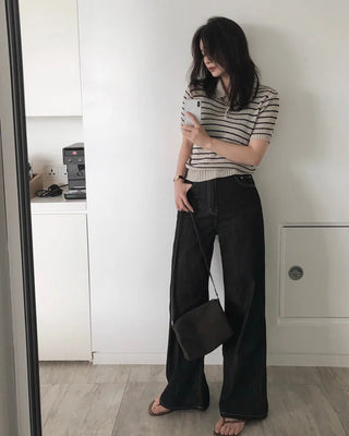 Summer Classic Low Denim Pants