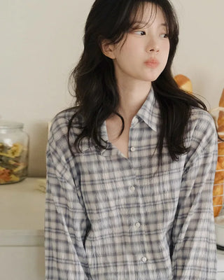Summer check shirt
