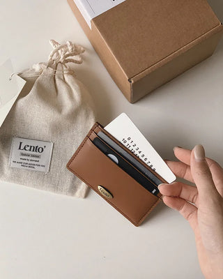 #LENTO. minimal card wallet-6color